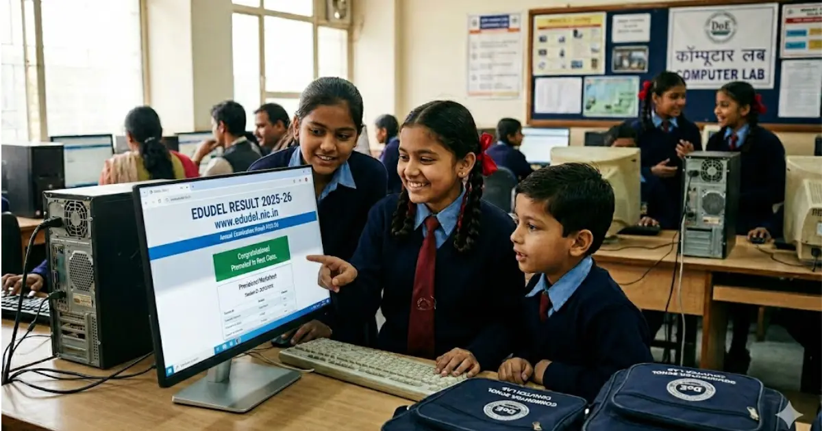 Edudel result 2025 2026