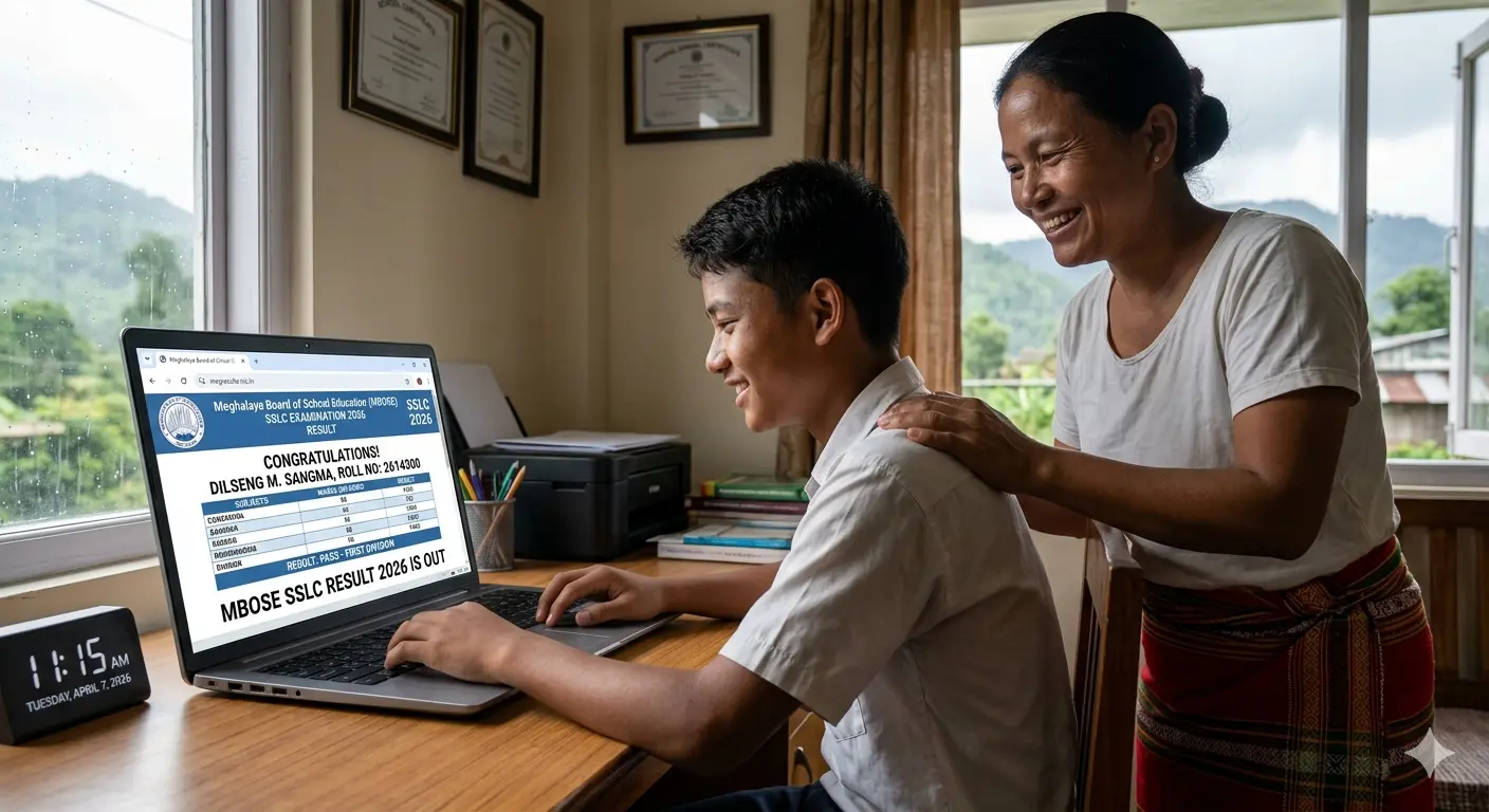 MBOSE HSLC Result 2026 on April 7 @ 11 AM